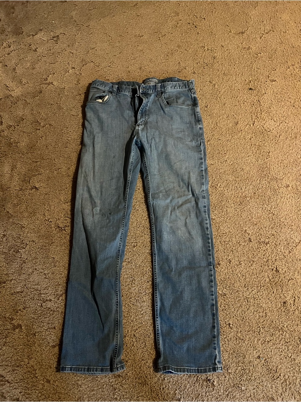 Carhartt Men's Relaxed Straight Blue Jeans